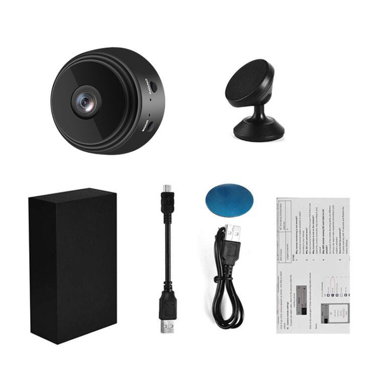 A9 High Definition 1080p Infrared Night Vision Wireless Wifi Children's Sports Aerial Photography Camera Dv A9 Camera Head