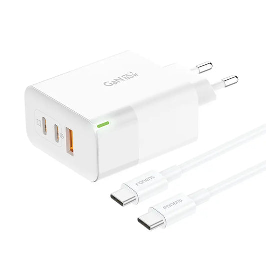 GAN65 A+C+C 3-PORT GAN CHARGER (65W)