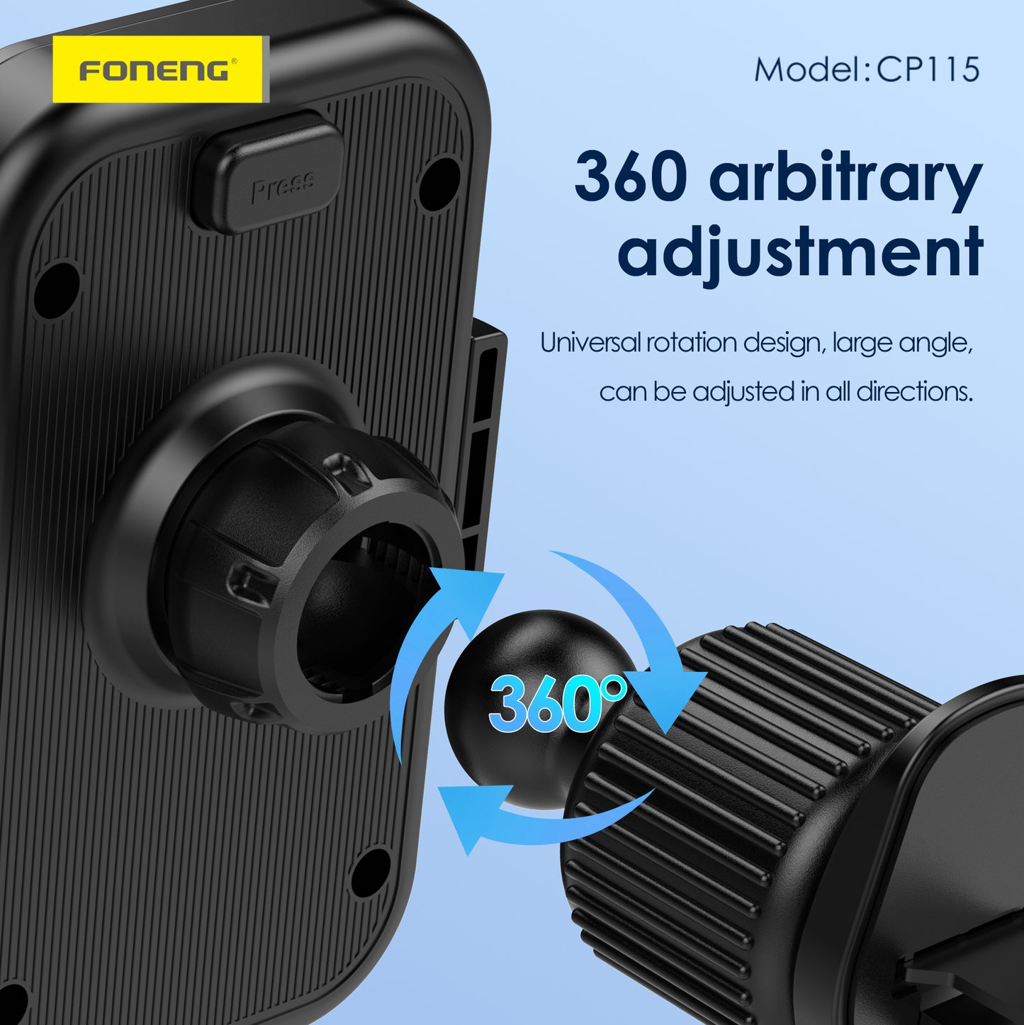 CP115 CAR PHONE HOLDER (AIR VENT/CENTER CONSOLE)