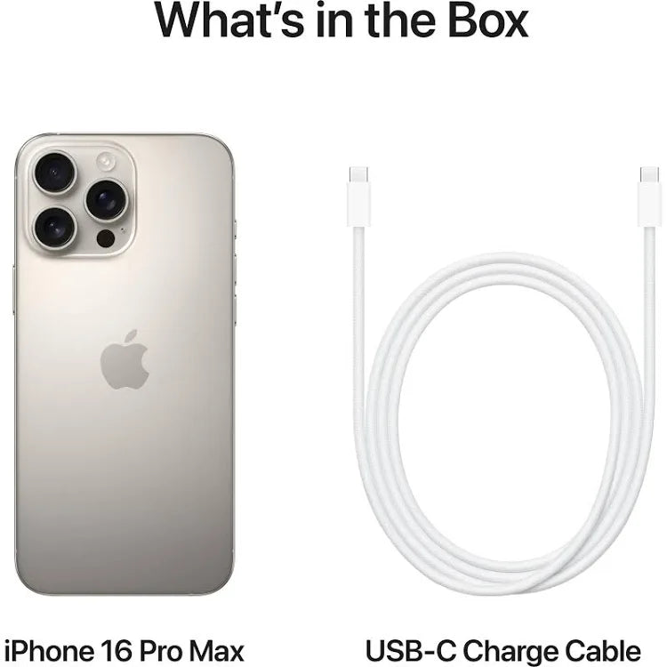 Apple iPhone 16 Pro Max, Titanio Desierto, 1 TB, 5G, 6.9 " OLED Super Retina XDR, Chip A18 Pro, iOS
