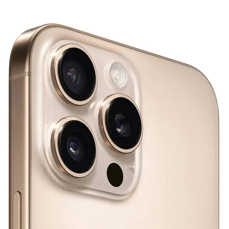 Apple iPhone 16 Pro Max, Titanio Desierto, 1 TB, 5G, 6.9 " OLED Super Retina XDR, Chip A18 Pro, iOS